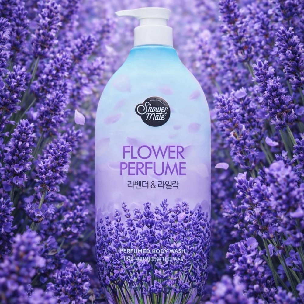 Shower Mate Flower Perfume Body Wash - Lavender & Lilac